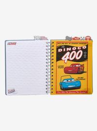 Cuaderno con separadores de Lightning McQueen