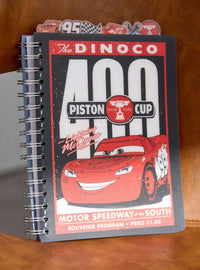 Cuaderno con separadores de Lightning McQueen