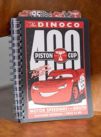 Cuaderno con separadores de Lightning McQueen