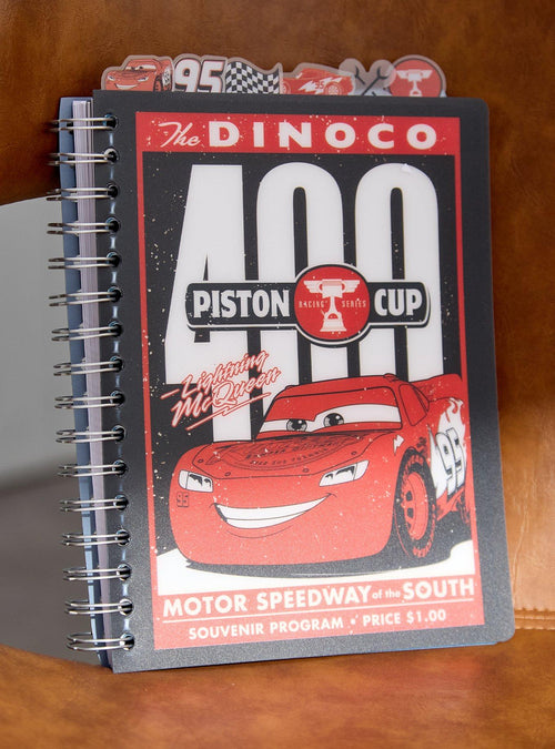 Cuaderno con separadores de Lightning McQueen