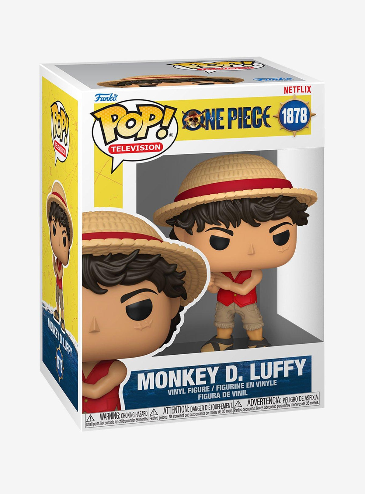 Funko Pop! Monkey D. Luffy de One Piece