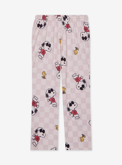 Pantalón de pijama Peanuts Snoopy, Joe Cool y Woodstock