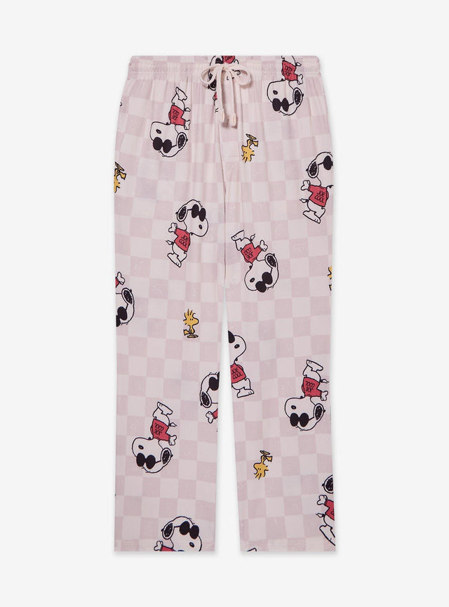 Pantalón de pijama Peanuts Snoopy, Joe Cool y Woodstock