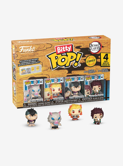 Funko Bitty Pop! Demon Slayer: Inosuke y amigos