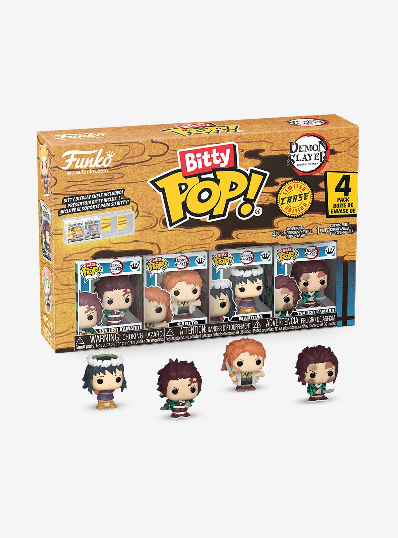 Funko Bitty Pop! Demon Slayer Set de 4 Figuras
