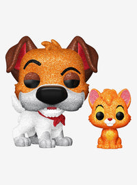 Funko Pop! Disney Oliver y su pandilla: Dodger con Oliver