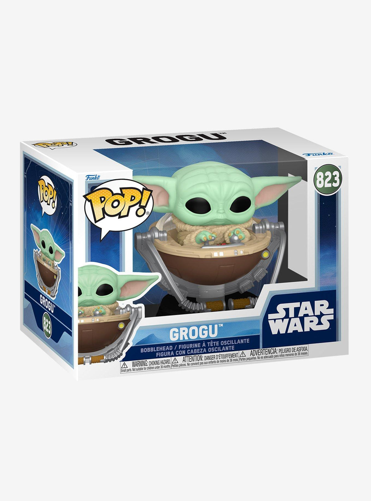 Funko Pop! Grogu en su cochecito – Star Wars
