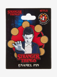 Pin giratorio de Eleven y waffles de Stranger Things