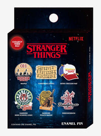 Pin esmaltado sorpresa de iconos de Stranger Things