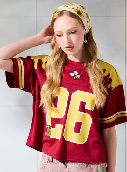 Polera deportiva corta Winnie the Pooh