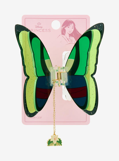 Pinza mariposa para el pelo Disney Mulan con colgante