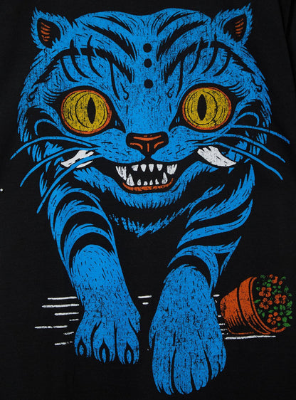 Polera KPop Demon Hunters Derpy con tigre