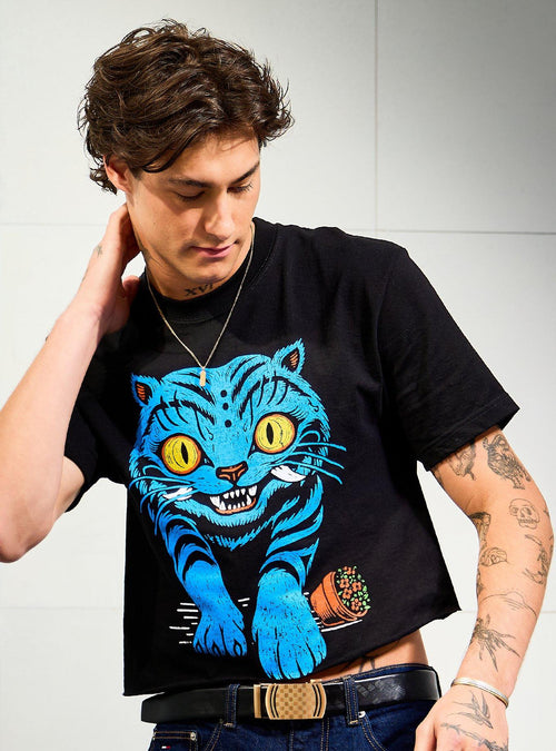 Polera KPop Demon Hunters Derpy con tigre