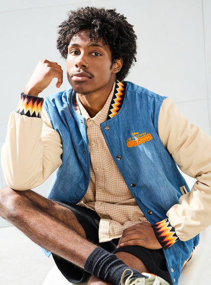 Chaqueta Varsity de Mezclilla The Emperor's New Groove