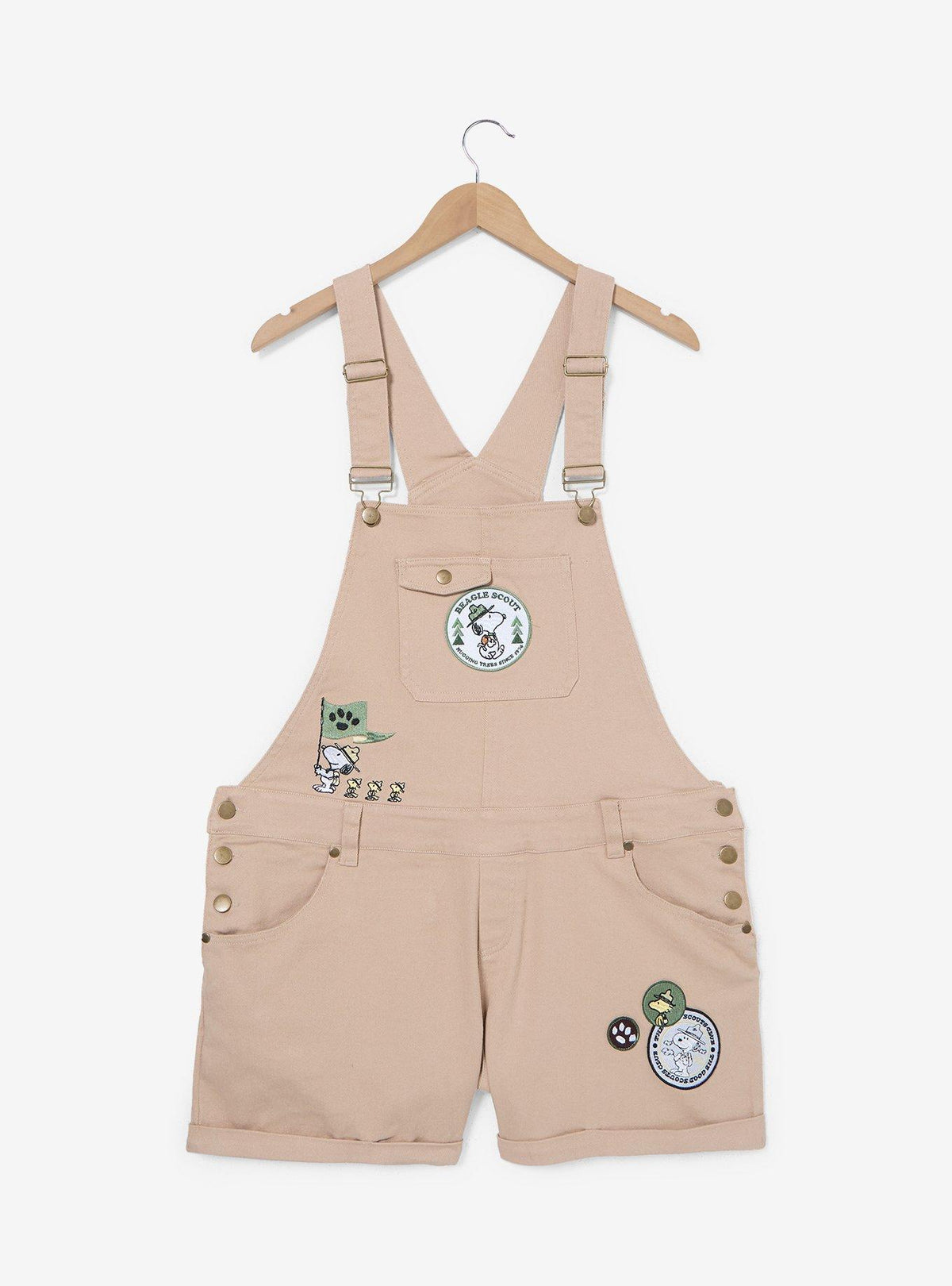 Jardinera corta Peanuts para mujer, tallas grandes