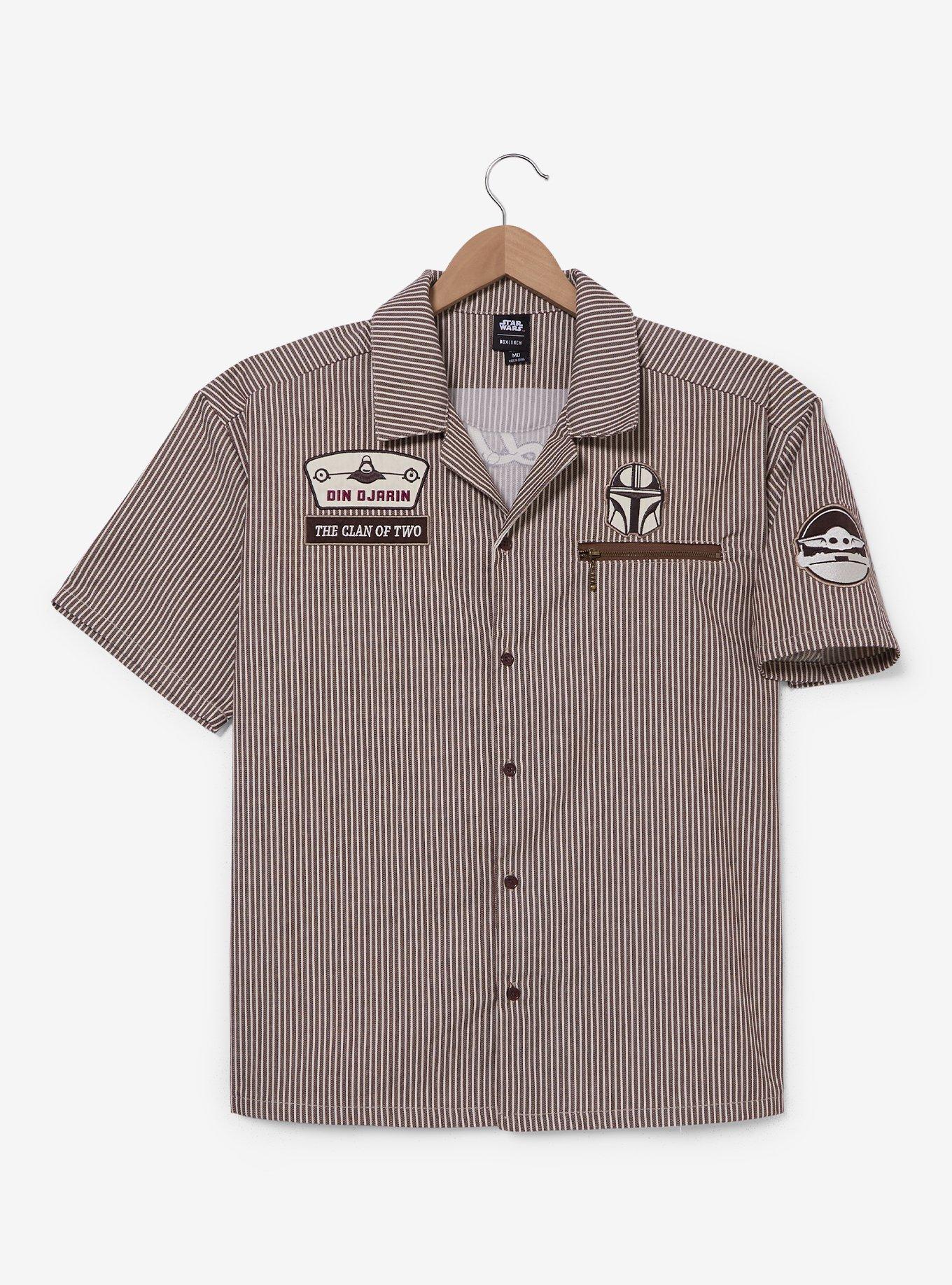 Camisa a botones a rayas de Din Djarin - The Mandalorian