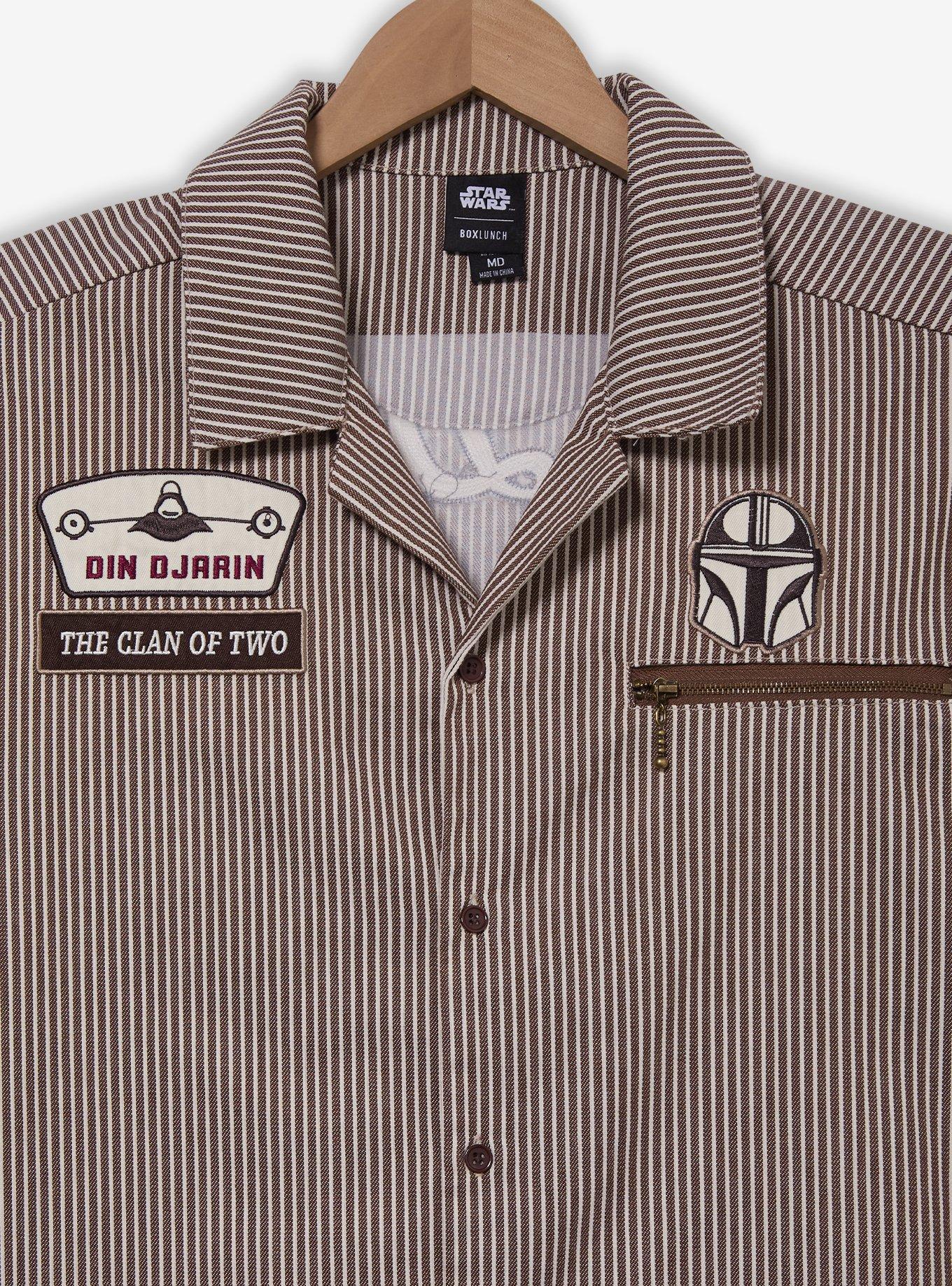 Camisa a botones a rayas de Din Djarin - The Mandalorian