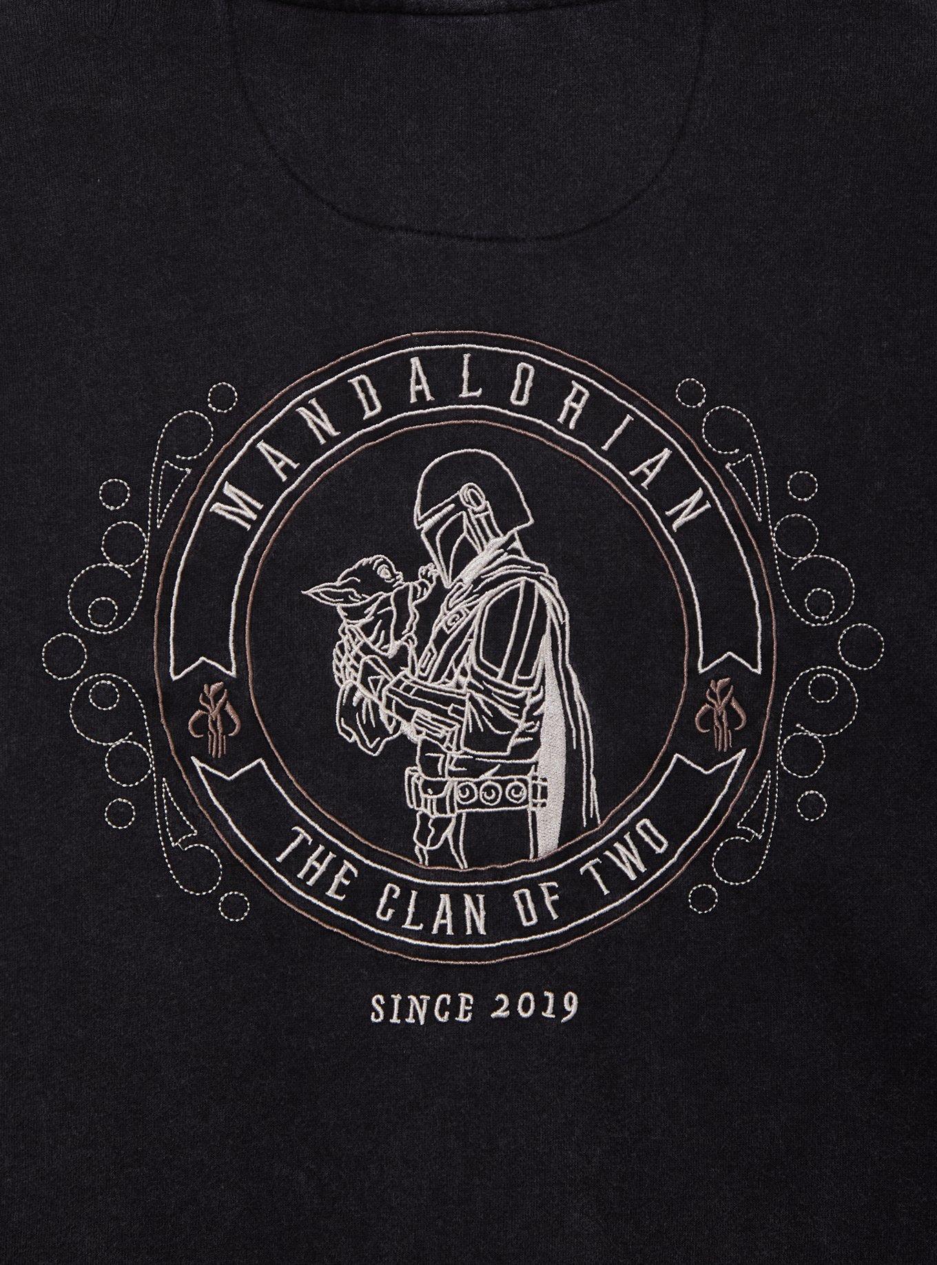 Polerón con cierre Star Wars The Mandalorian Mando y Grogu
