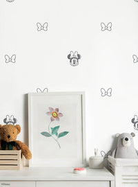 Papel mural adhesivo Minnie Mouse Sweet Bows