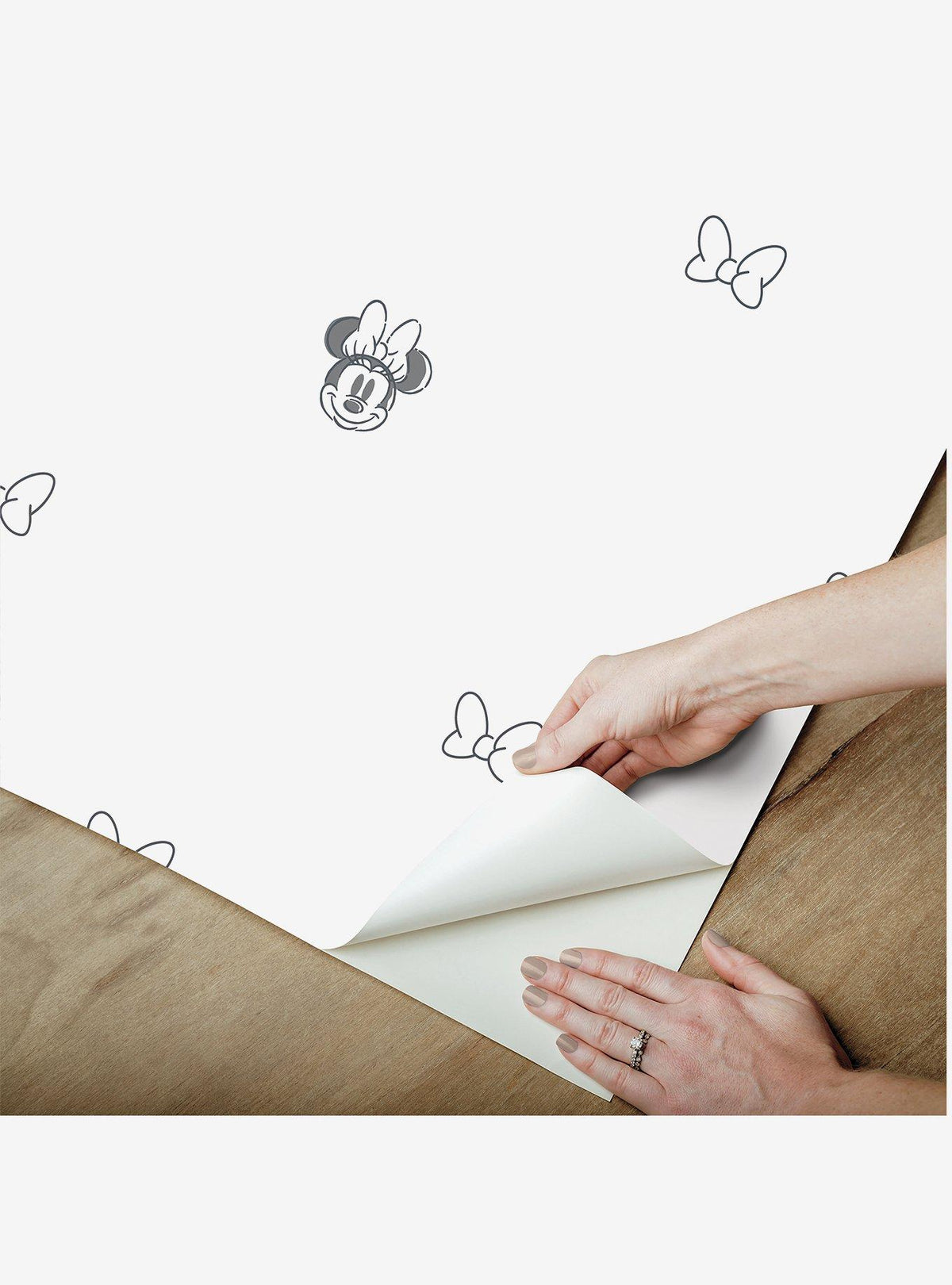 Papel mural adhesivo Minnie Mouse Sweet Bows