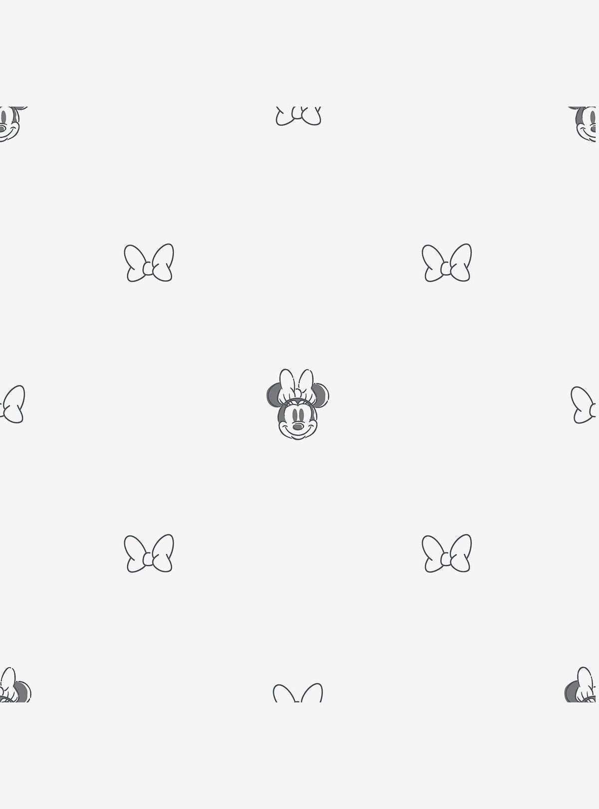 Papel mural adhesivo Minnie Mouse Sweet Bows