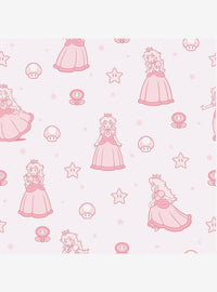 Papel mural autoadhesivo rosa de Princess Peach