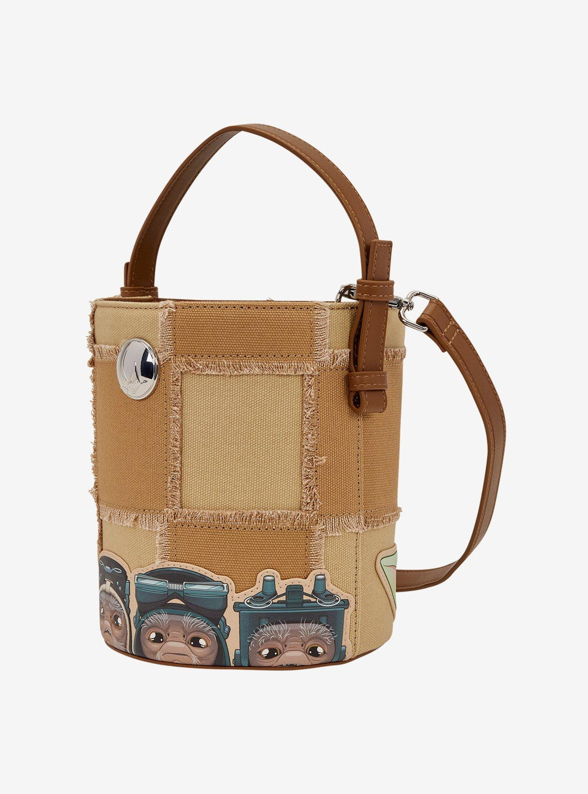 Bolso cubo cruzado The Mandalorian con monedero