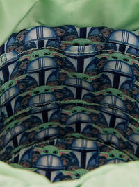Bolso cubo cruzado The Mandalorian con monedero