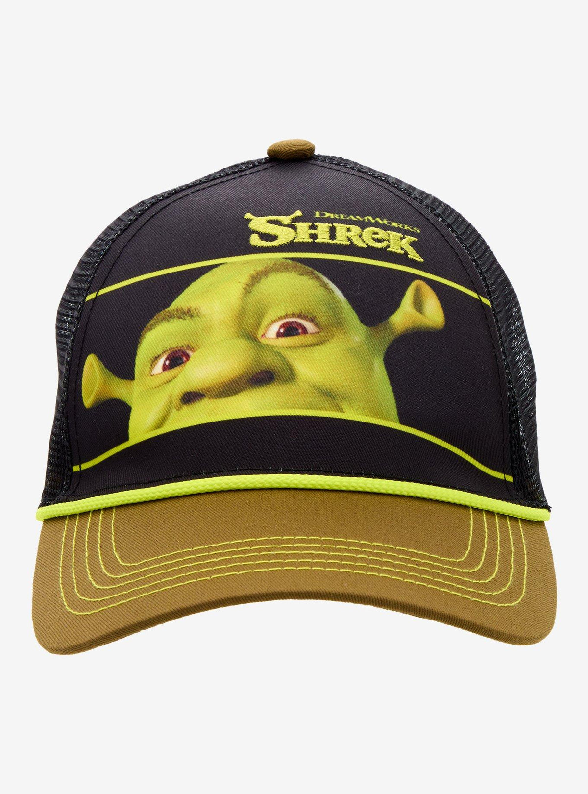 Jockey trucker de Shrek con ojos al frente