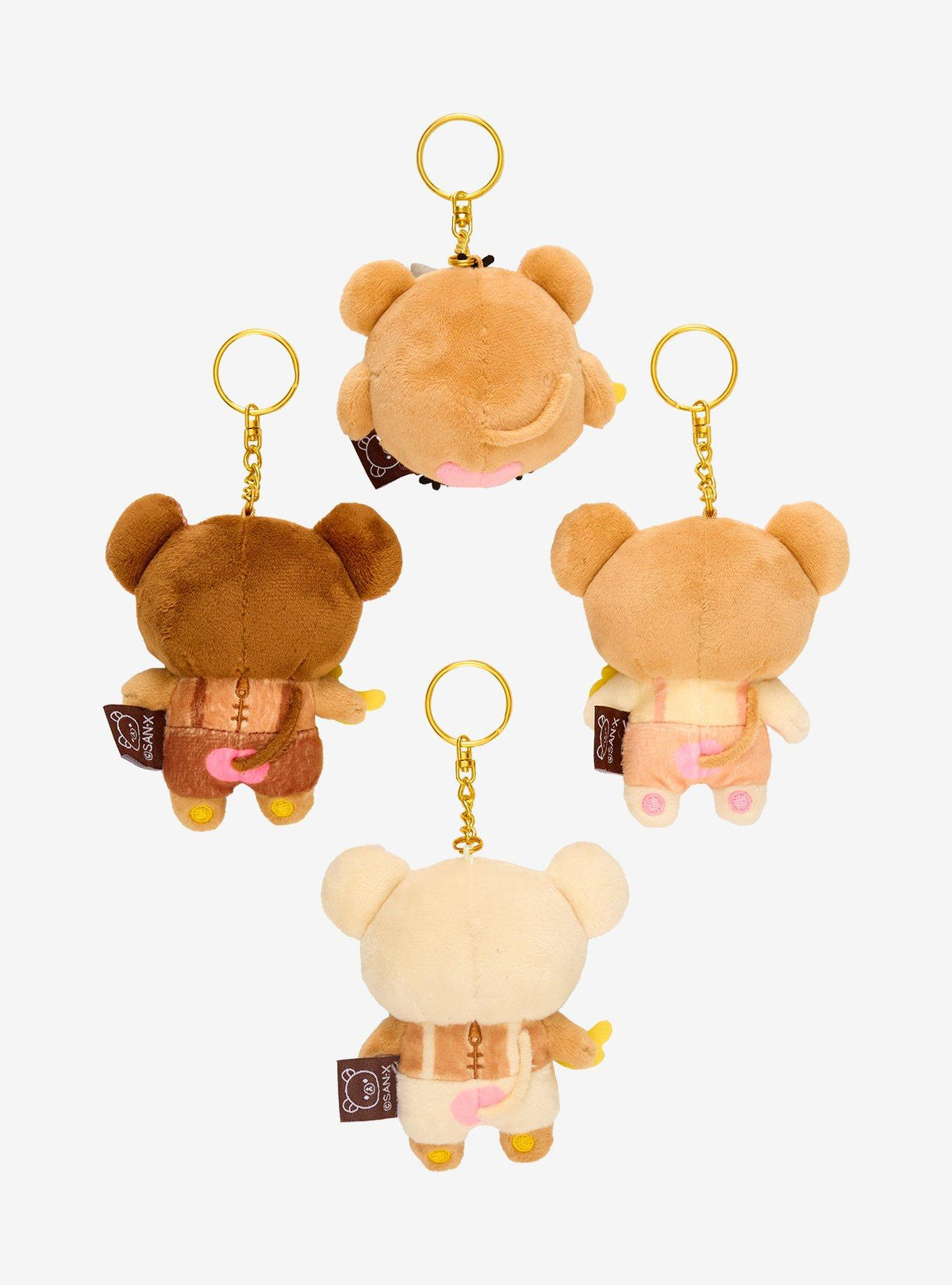Charm de peluche sorpresa de Rilakkuma y amigos