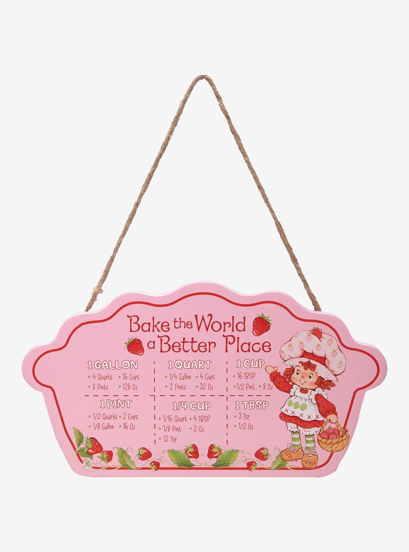 Tabla de conversiones de cocina Strawberry Shortcake
