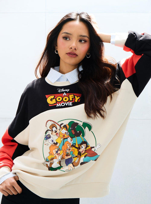 Polerón Color Block de A Goofy Movie