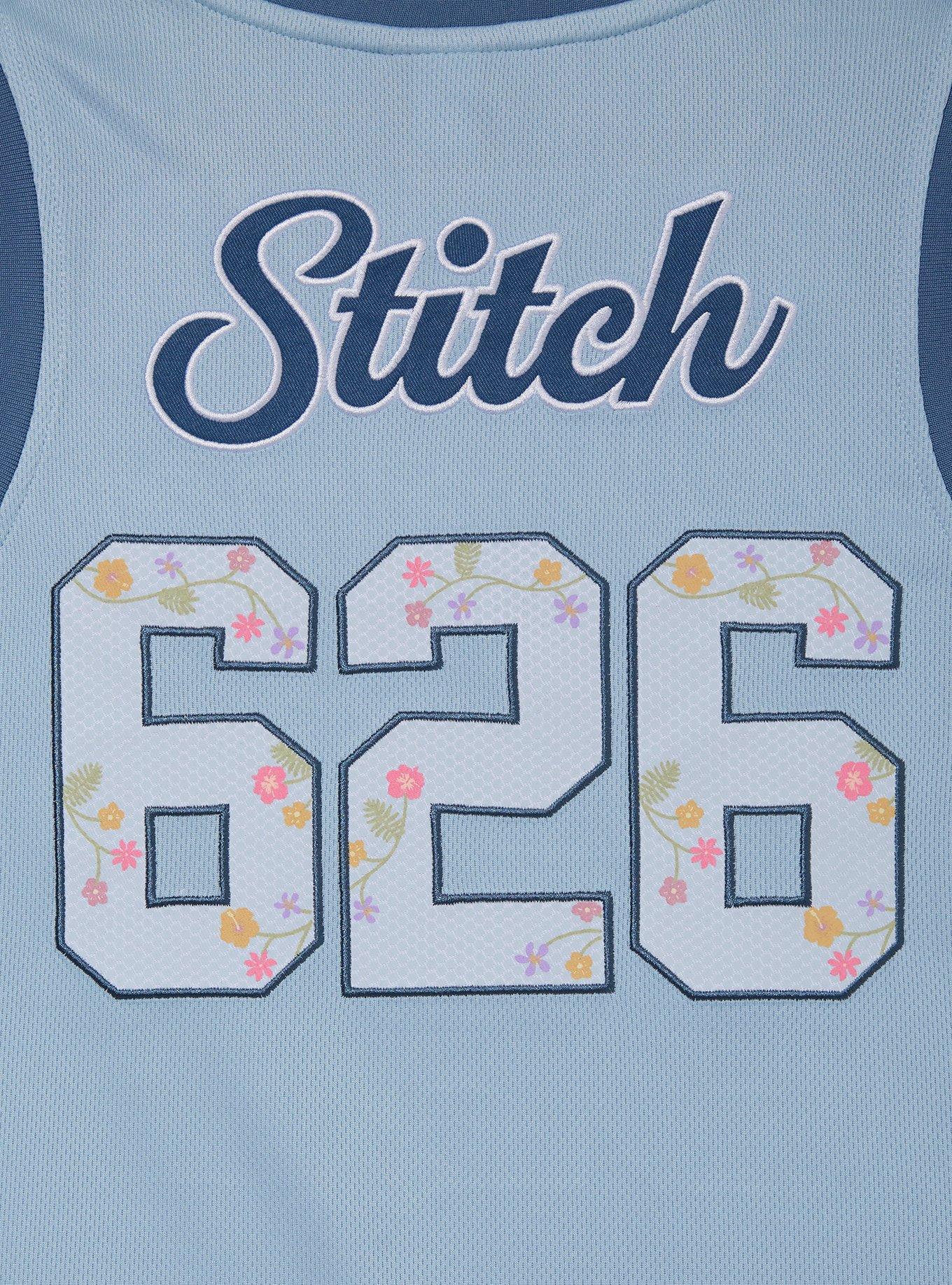 Camiseta deportiva corta Ohana de Lilo & Stitch para mujer