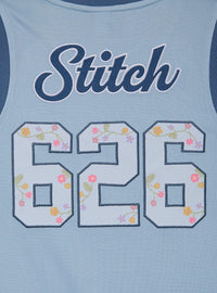 Camiseta deportiva corta Ohana de Lilo & Stitch para mujer