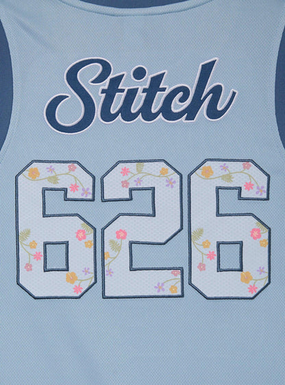 Camiseta deportiva corta Ohana de Lilo & Stitch para mujer