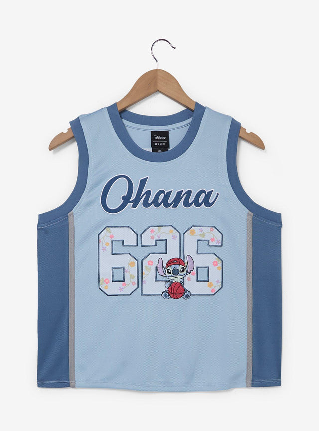 Camiseta deportiva corta Ohana de Lilo & Stitch para mujer