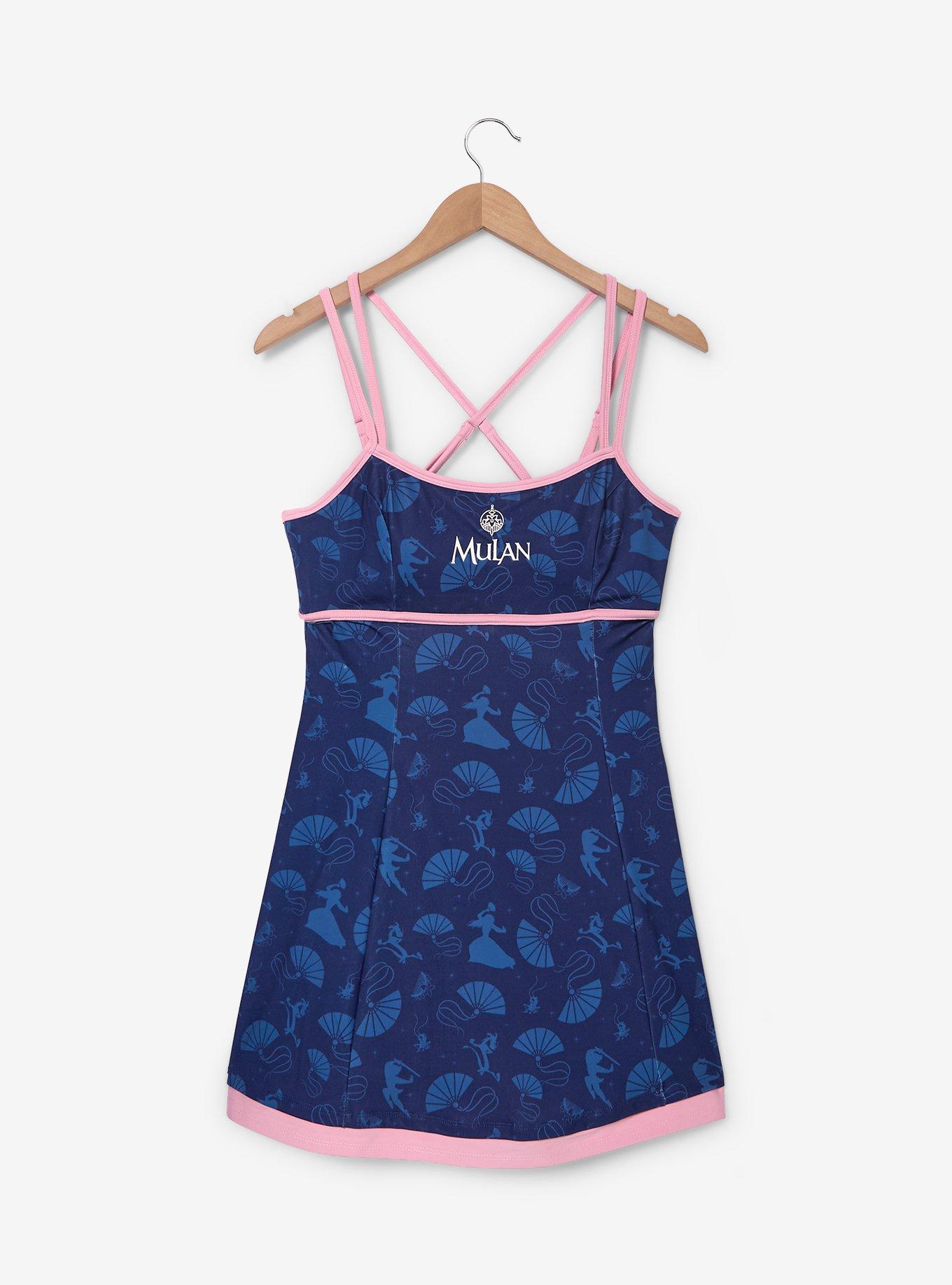 Vestido deportivo Disney Mulan con estampado integral