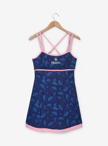 Vestido deportivo Disney Mulan con estampado integral