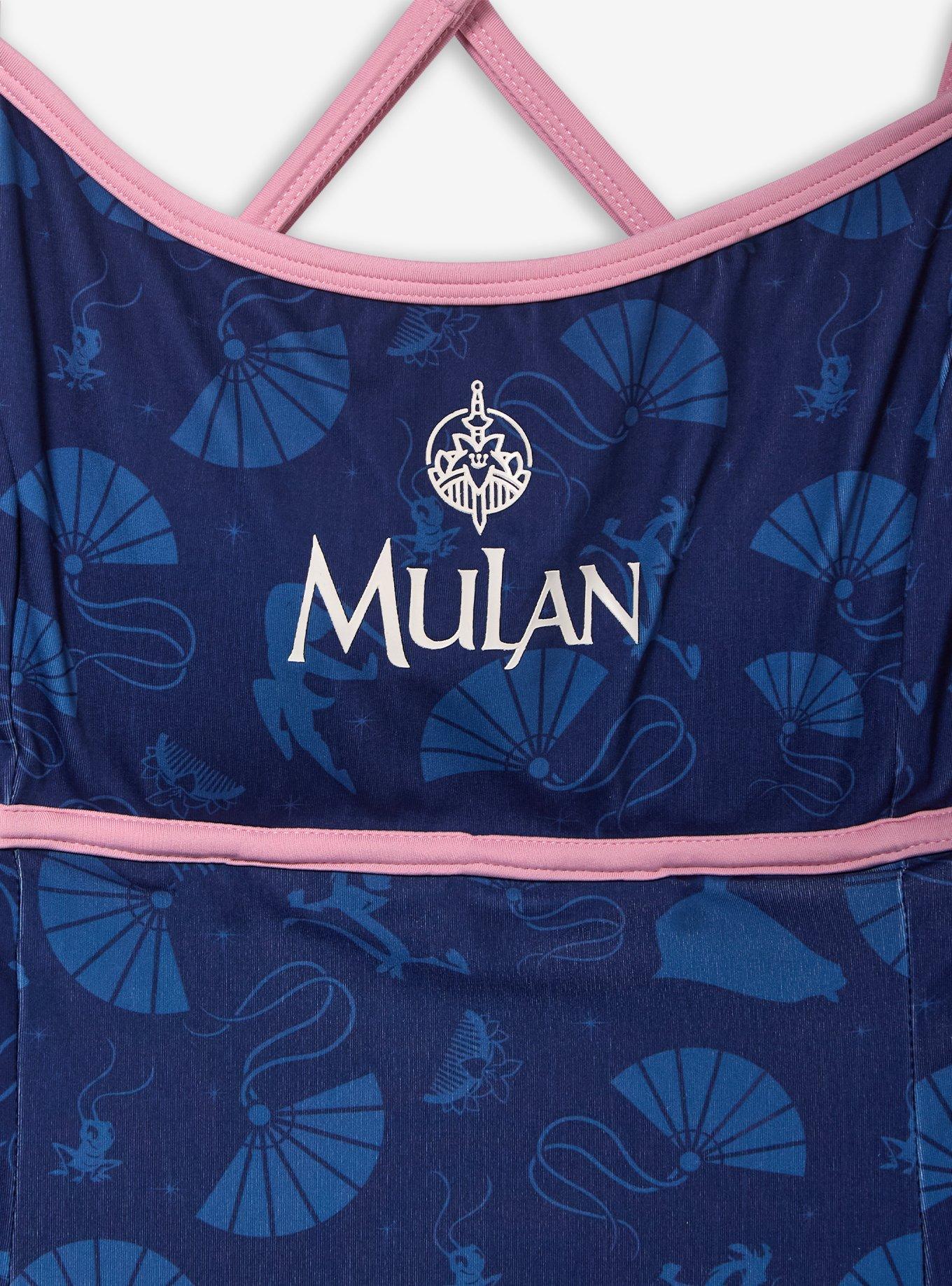Vestido deportivo Disney Mulan con estampado integral