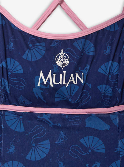 Vestido deportivo Disney Mulan con estampado integral