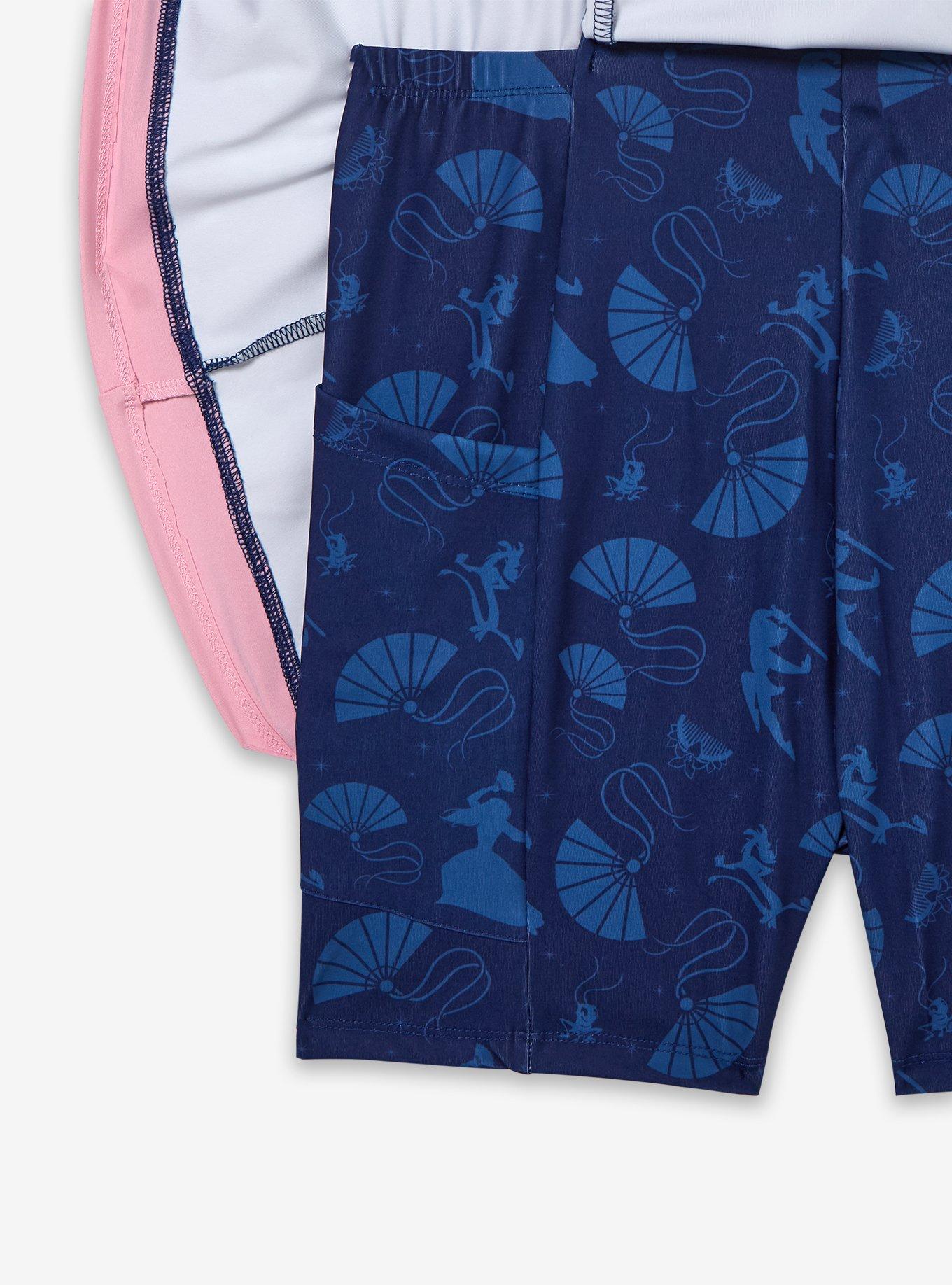 Vestido deportivo Disney Mulan con estampado integral