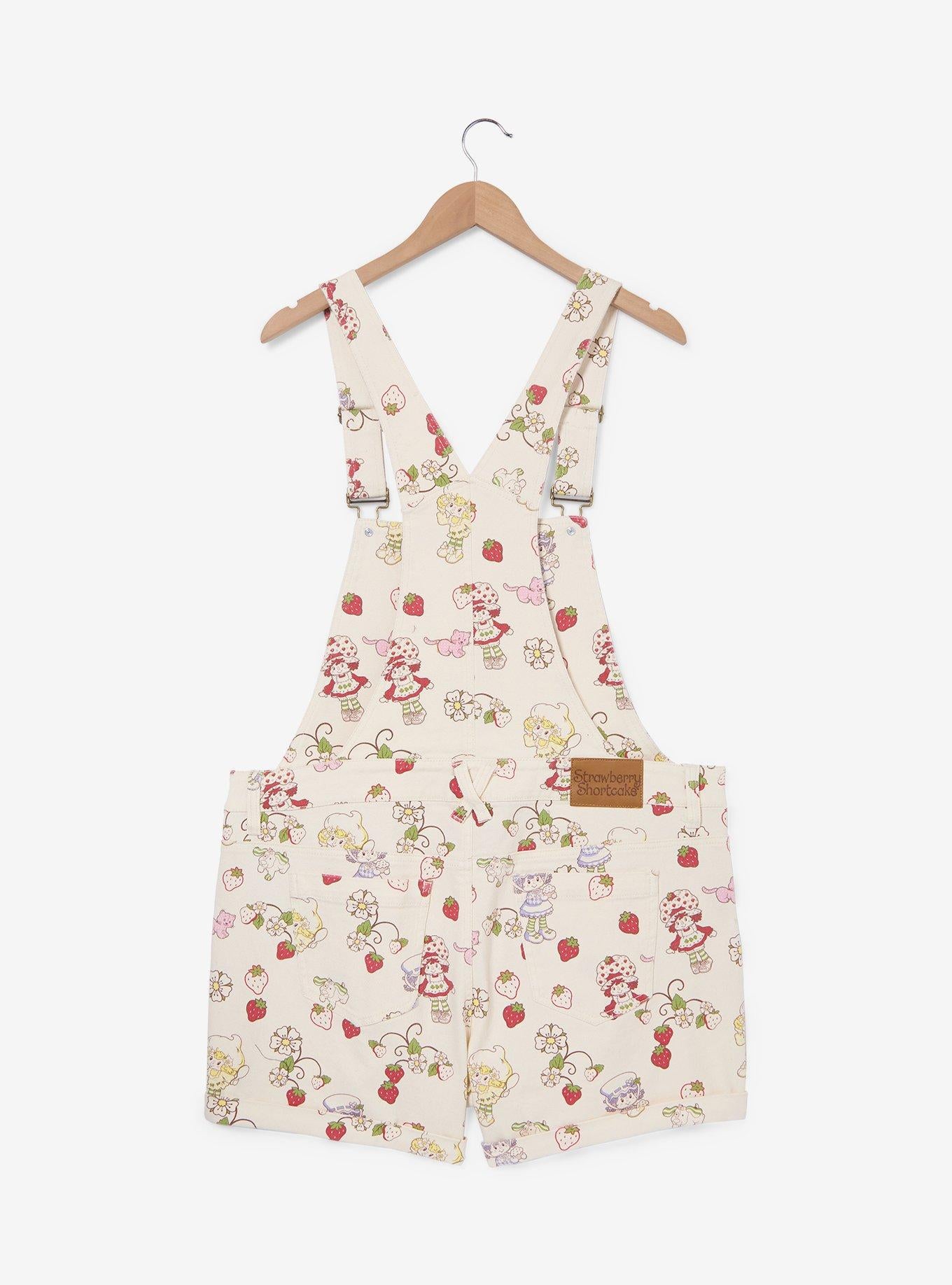 Jardineras cortas Strawberry Shortcake para mujer