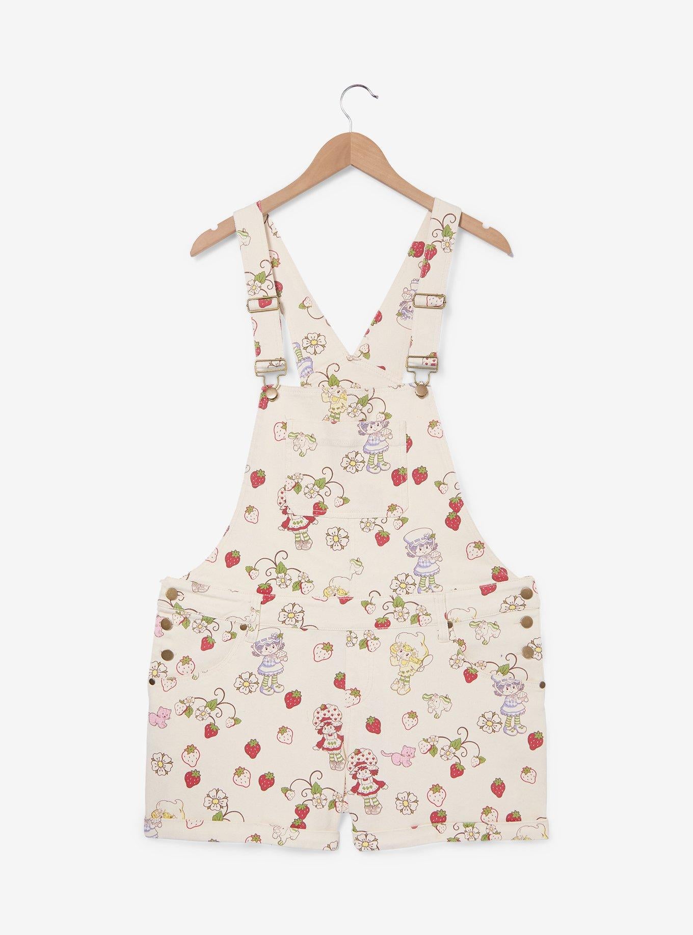 Jardineras cortas Strawberry Shortcake para mujer