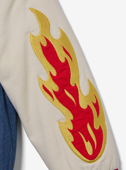 Chaqueta bomber infantil Disney Pixar Cars con llamas