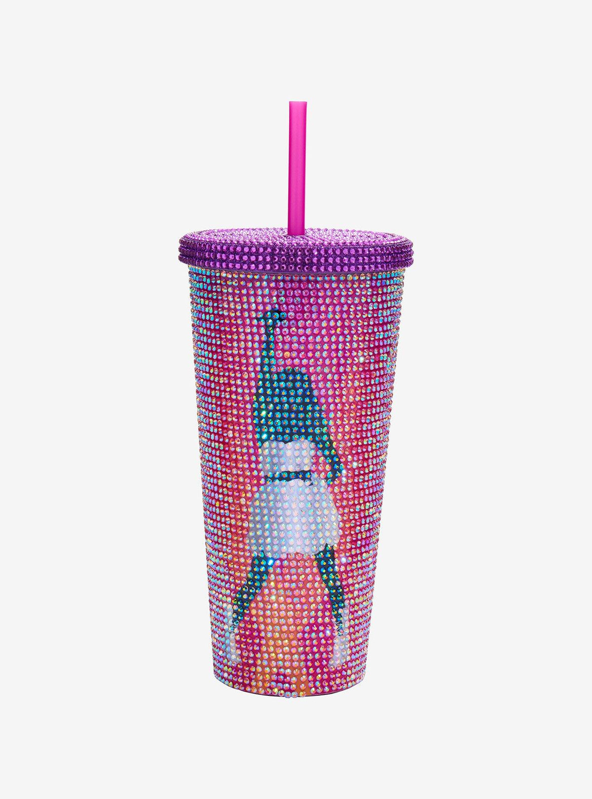 Vaso de carnaval con brillantes de Hannah Montana · Space Store