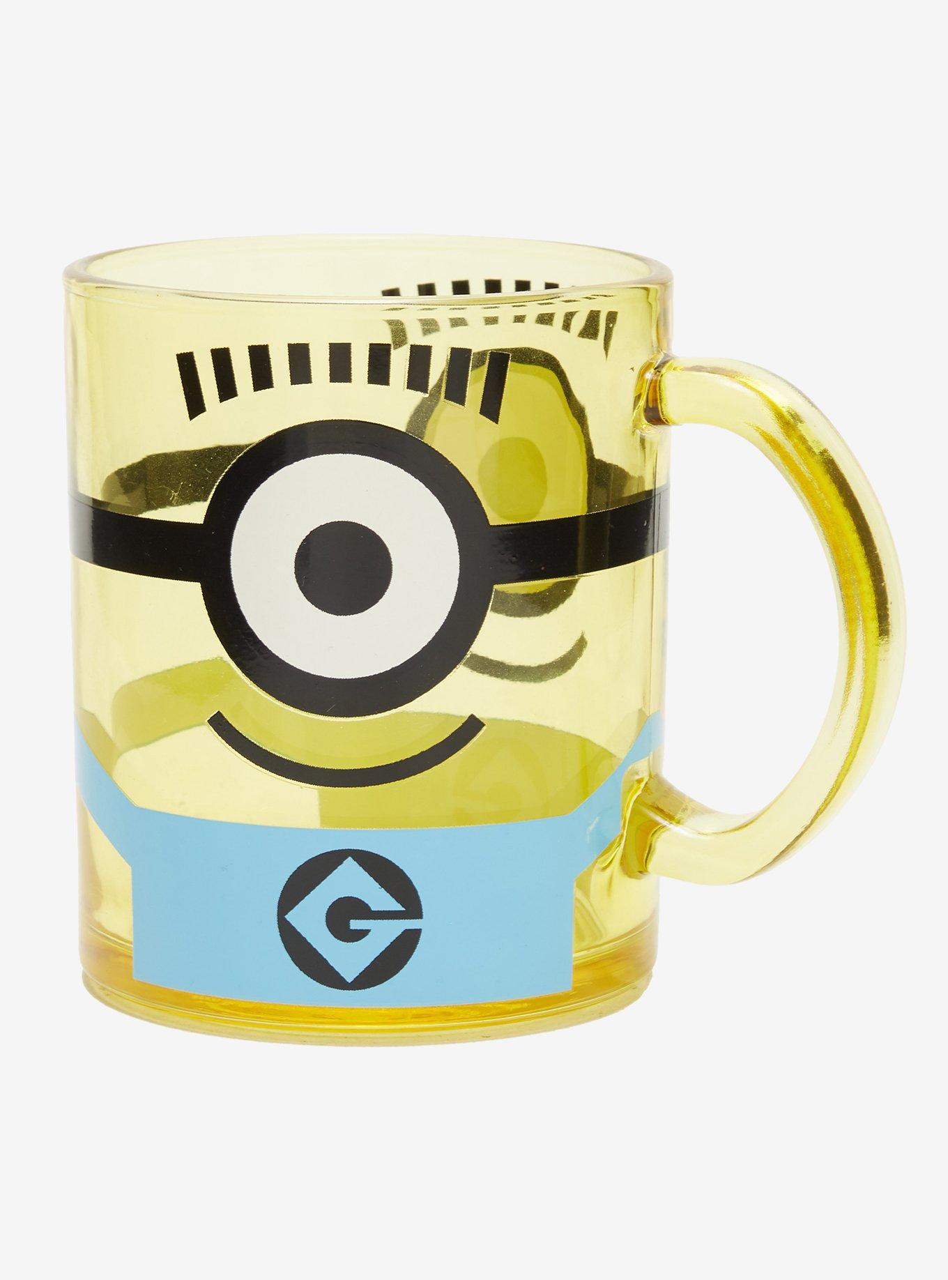 Taza de vidrio Minions Smile