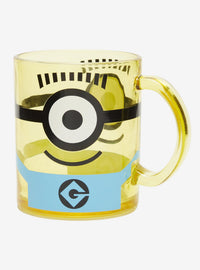 Taza de vidrio Minions Smile