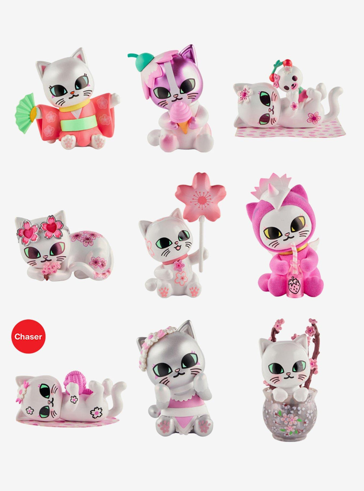 Figura sorpresa tokidoki Cherry Blossom Cats