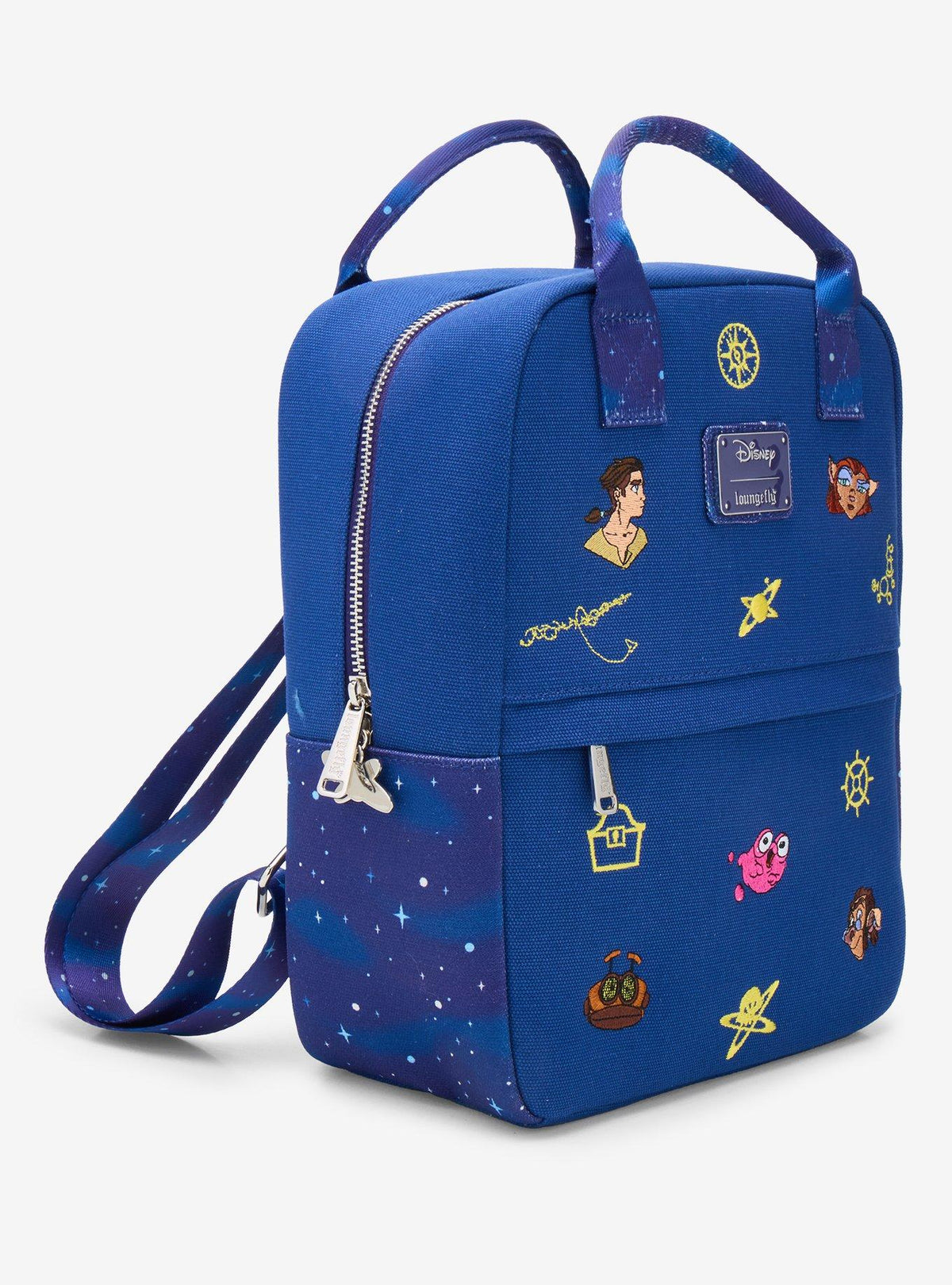 Loungefly Disney Treasure Planet Mochila Mini Bordada