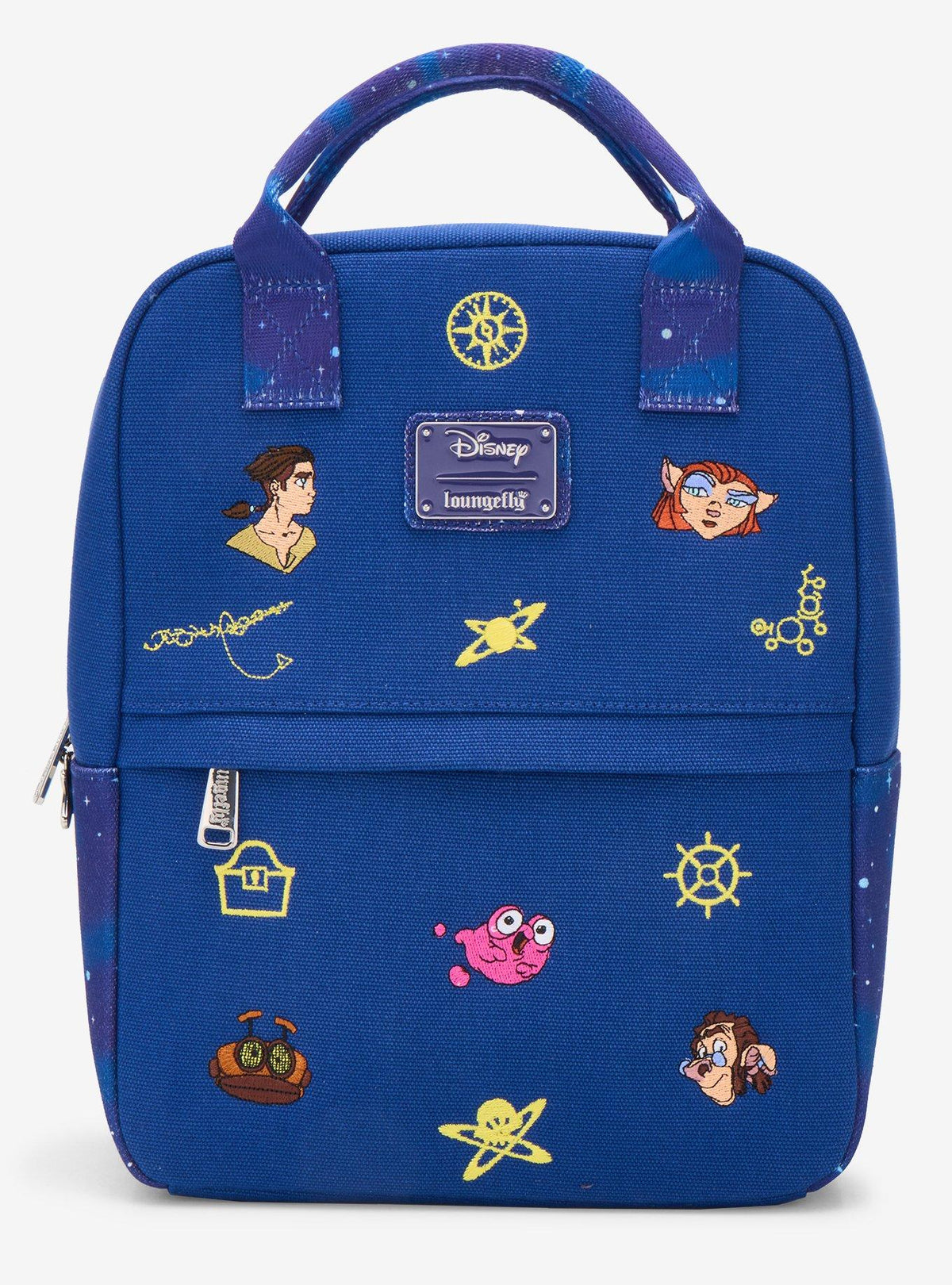 Loungefly Disney Treasure Planet Mochila Mini Bordada